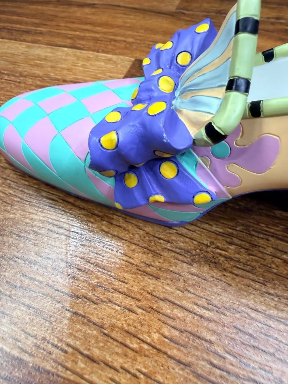 SHANNON MCGRAW Colorful Decorative High Heel Shoe Figurine